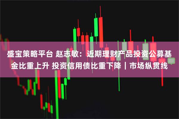 盛宝策略平台 赵志敏:近期理财产品投资公募基金比重上升 投资信用债比重下降|市场纵贯线